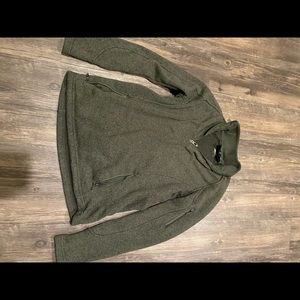 Warm quarter zip up sweater